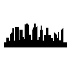 Fototapeta na wymiar Modern City skyline . city silhouette. vector illustration