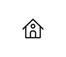 House icon symbol eps 10 vector