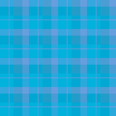 Seamless pattern in evening blue colors for plaid, fabric, textile, clothes, tablecloth and other things. Vector image.