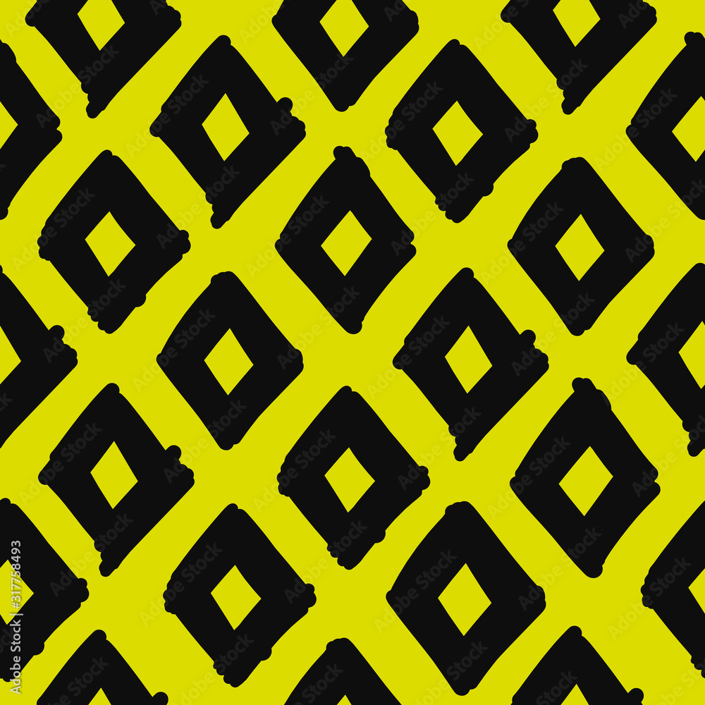 Poster abstract geometric fabric pattern for your design