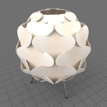 Scandinavian table lamp 2