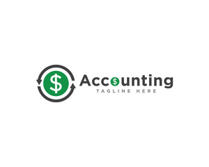 Finance and Accounting Logo Design Vector