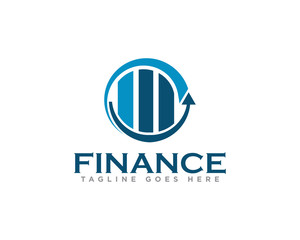 Finance and Accounting Logo Design Vector