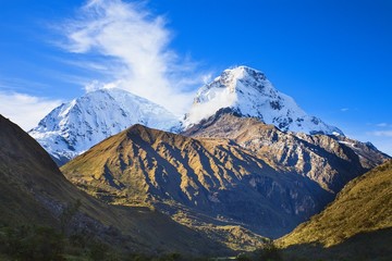 Beautiful, challenging trip to Laguna 69 in Andes mountain in Huascarán national park in Peru. 