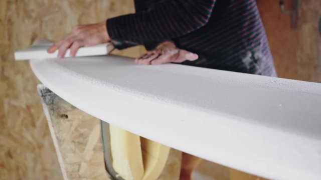 Shappe d'une planche de surf