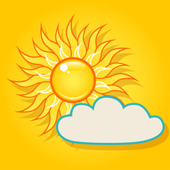 Sun in the sky