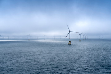 Offshore windfarm in the north sea