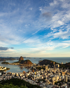 Sugarloaf Mountain in Afternoon Sun in Rio De Janeiro