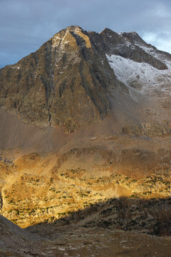 Balaitus peak in Tena Valley, Huesca Province, Aragon in Spain.