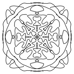 Abstract geometric pattern