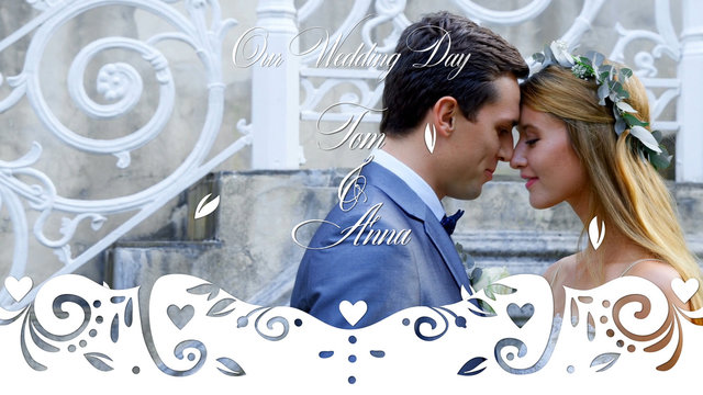 Wedding Title Overlay
