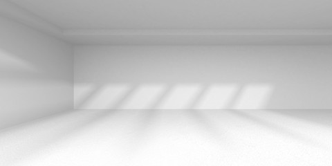 Futuristic White Architecture Design Background