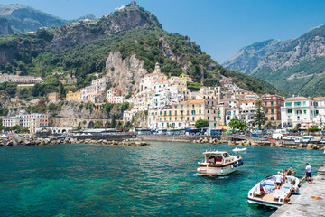Fototapeta na wymiar Amalfi coast view 2