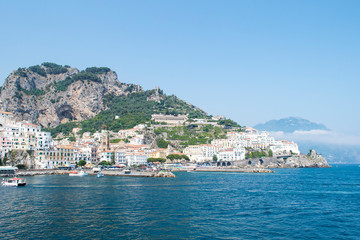 Fototapeta na wymiar Amalfi coast view1
