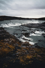 Beautiful Cascading Waterfalls in Iceland 
