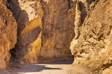 The Golden Canyon, Death Valley National Park. USA