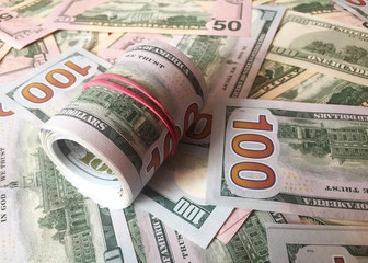 Money Bills US Dollars, Money Background