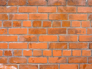 red brick wall texture background