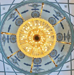 ceiling of the mosque