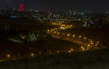 Amman at night