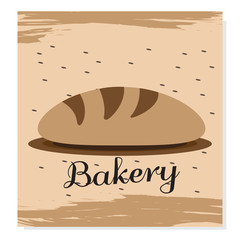 Vintage bakery poster