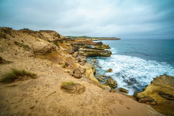 coast at great ocean road, victoria, australia