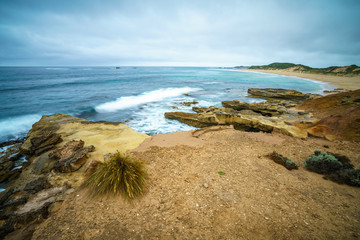 coast at great ocean road, victoria, australia