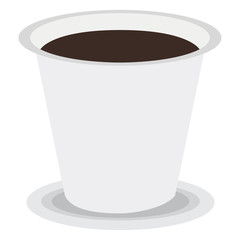 Isolated coffee cup image
