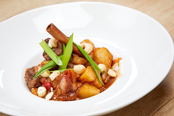 asian dish with meat