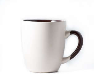 cup isolated on white background