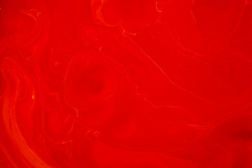 Mixed red and white acrylic paints. Abstract background for design.