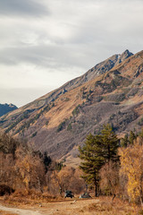 Fototapeta premium Landscape in the mountains of the Caucasus