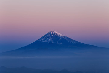 富士山　遠景