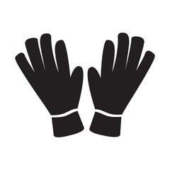 Isolated gloves image