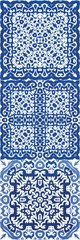 Fototapeta premium Traditional ornate portuguese azulejos.