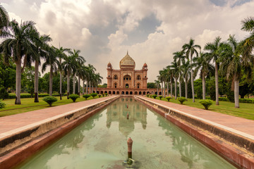 Fototapeta na wymiar Safdarjung's Tomb, Mughal mausoleum built in 1754, New Delhi, India