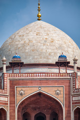 Humayun's tomb, the mausoleum of the Mughal Emperor Humayun in Delhi, India