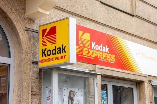 The Kodak Express store for developing photographs and other photographic works in Ostrava