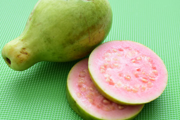  Delicious natural green and pink Guava