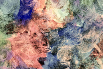 Obraz na płótnie Canvas Colour splash. Contrast abstract background. Colourful paint explosion