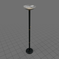 Torchiere floor lamp