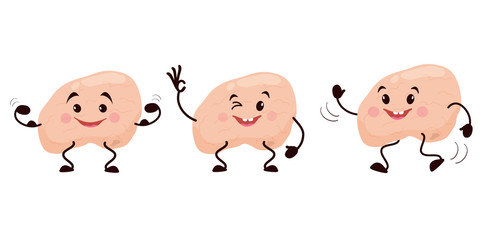 Cartoon character brain.