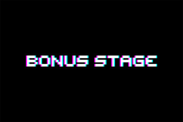 bonus stage message