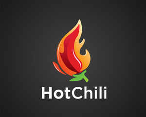 Hot chili fire logo design inspiration