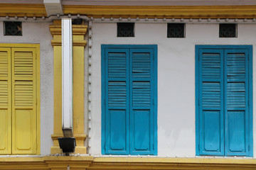 Windows in Singapore, Colonial Architecture
