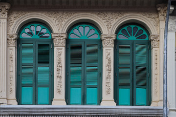 Windows in Singapore, Colonial Architecture