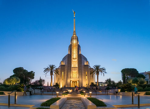 LDS Temple in Rome Italy