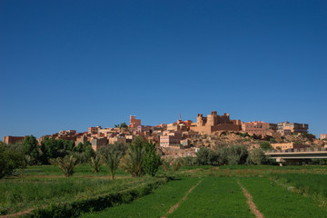 Fototapeta na wymiar Tinghir old City in Morocco