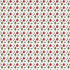 Fruit apple pattern