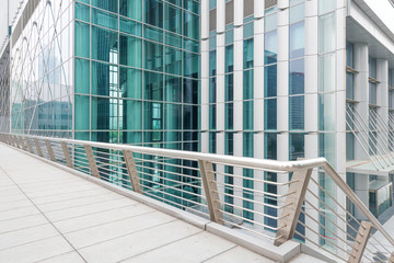 modern glass building